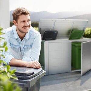 Szemeteskuka tároló